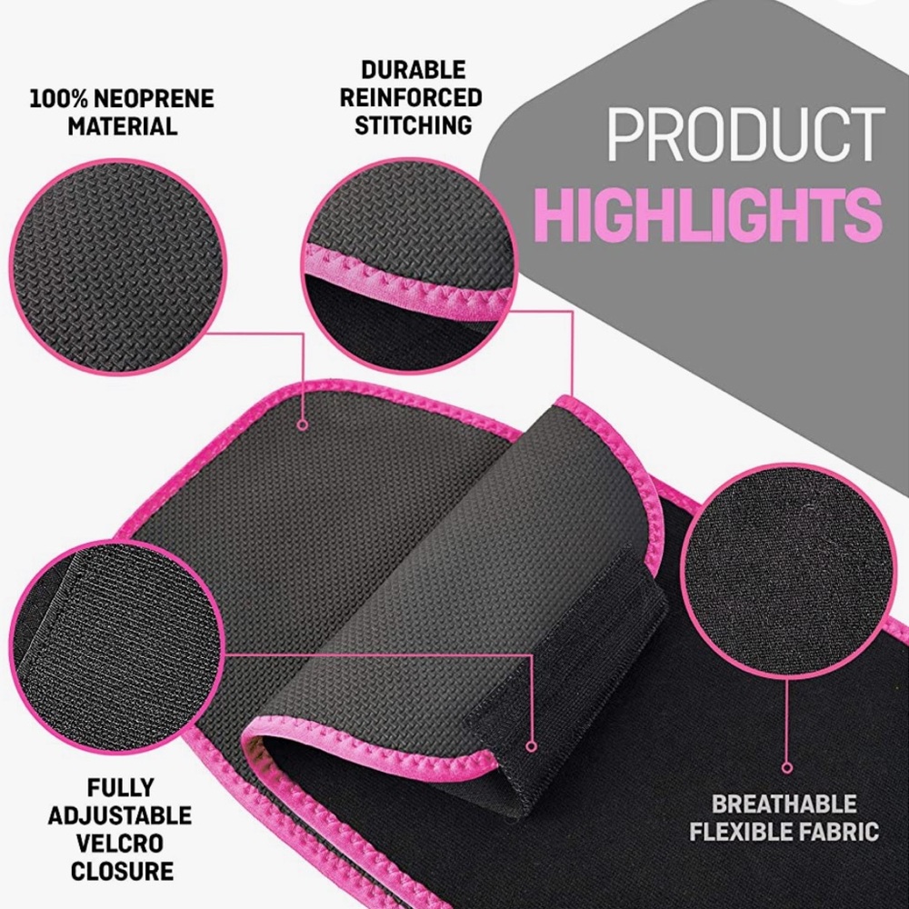 Sweat Band- Waist Trimming Belt